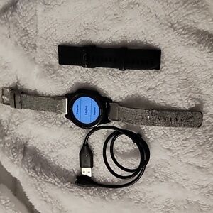 Garmin Fenix 5S Plus Black With Extra Band & Charger, Reset To Factory